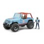 Bruder Jeep Cross Country de curse albastru